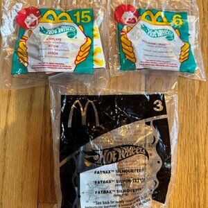 McDonald's Vintage Hot Wheel Happy Meal Toys